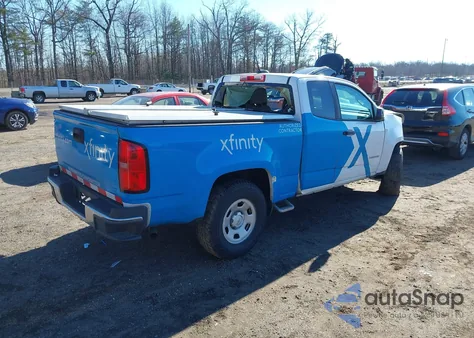 2018 Chevrolet Colorado Wt from USA, damaged, VIN 1GCHSBEA0J1193627